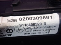 фото thumb №6, Renault scenic ii 03-06 1,9 dci 120km бортовой компьютер двигателя 8200309691