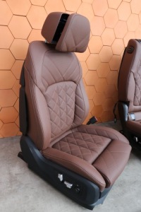 фото thumb №9, Bmw x7 g07 lci салон сиденья заднее сиденье обшивки туннель 3 ряды вентиляция coffee