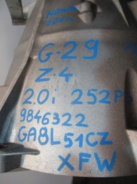 фото thumb №9, Коробка передач bmw z4 g29 2,0i ga8l51cz xfw 9846322 22km