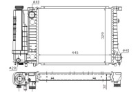 069487_e радіатор bmw 3 e-36 91-98 316i-318i sk в Україні, фото thumb