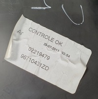 фото thumb №8, Обивка дверь левый задняя шторка citroen c5 iii x7