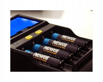 Аккумулятор Newell NiMH AA R6 2500 мАч, 4 шт., подходит для вспышек.
