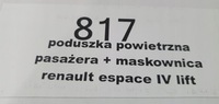 фото thumb №6, Подушка воздушная пассажир renault espace iv lift