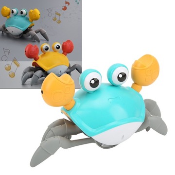 ПЛАВАЮЩАЯ ИГРУШКА КРАБ, Zoobles, для мальчиков, пластик, CE, звук