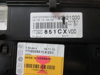 фото thumb №5, Счетчик приборная панель vw caddy iii 1.9 tdi 1t0920851cx 04-
