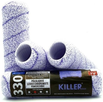 4x РУЧКА KILLER ROLLER 25 СМ для покраски стен