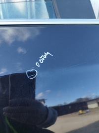 фото thumb №9, Дверь правое задняя vw jetta v 5 2005-2010 цвет lc9x оригинал лак