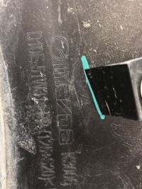 фото thumb №14, Планка накладка крыльев левый перед mazda cx3 cx-3 2015 d10e51w31