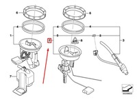 фото thumb №7, Bmw 3 cabrio e46 датчик рівня пального 2229683 16142229683 оригінальний