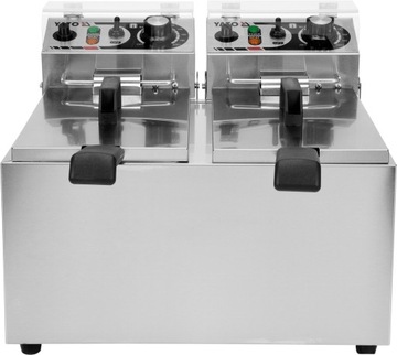 ФРИТЮНИЦА 2 COMBELLER 2x5 Л YATO