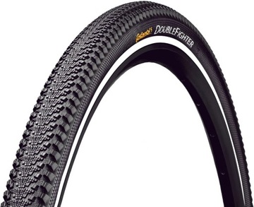 Opona rowerowa CONTINENTAL DOUBLE FIGHTER III 27.5x2.00 drutowa REFLEX