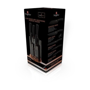 Набор из 6 ножей Berlinger Haus Black Rose BH-2336