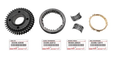 фото thumb №1, Toyota набор ремонтный przesuwka 5 передача 39 зубов + synchronizator оригинал
