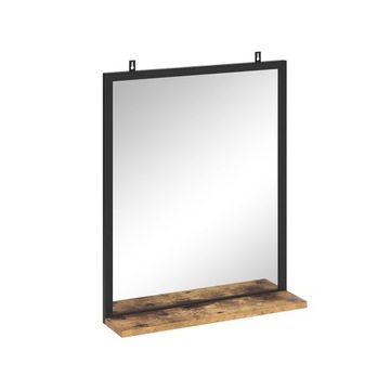 ЗЕРКАЛО С ПОЛКОЙ ДЛЯ ВАННОЙ LOFT VICCO FYRK