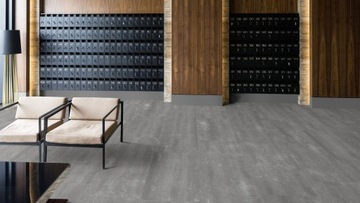 Виниловые панели LVT Id Inspiration 55 Серый бетон