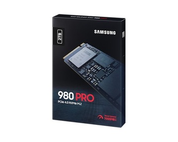 Твердотельный накопитель SAMSUNG 980 PRO 2 ТБ M.2 NVMe PCIe 4.0