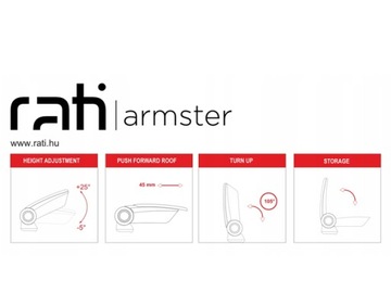 Podłokietnik Armster 3 Opel Corsa E 2014-2019