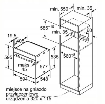 Комплект бытовой техники BOSCH KGN39LBCF+HBG633BB1+BFL634GB1+PVS61RBB5E Черный