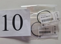 Купити Ущільнювальне кільце ущільнювальне кільце насоса гальмівний bmw f20 f21 f22 f30 3433 6799317, фото thumb