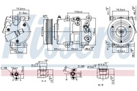 фото thumb №8, Nissens 890899 компресор, кондиціонер