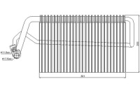 фото thumb №1, Nis92221 испаритель кондиционера mercedes cls c219