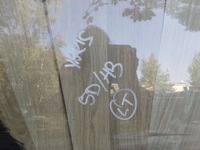 фото thumb №3, Toyota yaris 1 i 5d хэтчбек стекло боковая дверь задняя зад левая