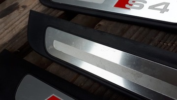 фото thumb №10, S4 b8 a4 планки порогові sline накладки na пороги 4x