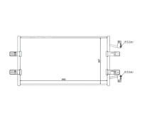 фото thumb №1, Конденсатор кондиционера opel vivaro 2007- 4417651