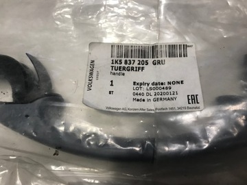 фото thumb №11, Vw eos golf plus jetta ручка маскировочная накладка замка оригинальный номер