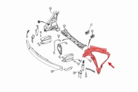 фото thumb №3, Mercedes glk x204 2008-2015 панель фари лампи лівий