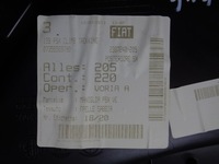 фото thumb №9, Обшивка обивка дверь fiat panda 3 iii 2012- левый задний