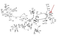 Купить Mb gle w167 твердочастицный filter/exhaust recir. line уплотнитель a6541421980, фото thumb