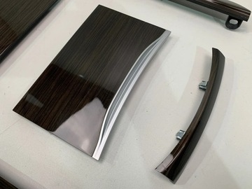 фото thumb №5, Bmw 7 g11 g12 планки декоры туннеля fineline коричневый