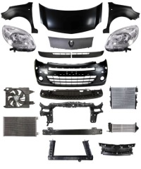фото thumb №1, Renault kangoo 08-13 перед фара капот pas