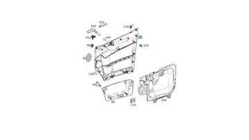 ОРИГИНАЛ ДВЕРИ БОКОВЫЕ LP MERCEDES SPRINTER C906