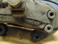 Супорт гальмівний лівий перед передній brembo 345mm mercedes ml w163 4.3b v8 Зі Шроту, фото thumb