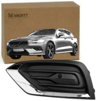 Купить Volvo s60 v60 18- решётка  бампера молдинг хром решётка бампера левая 3145563, фото thumb