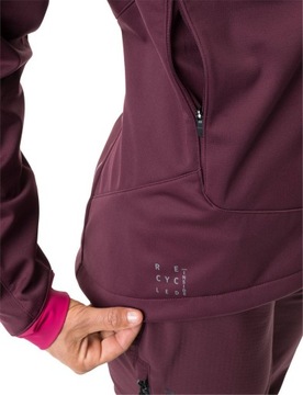 Wiatroszczelny softshell kurtka damska QIMSA VAUDE