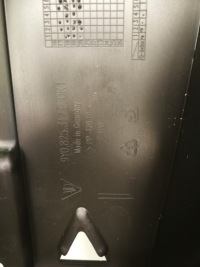 Защита подвеска porsche оригинальный номер 9y0825317dok1 Киев, фото thumb