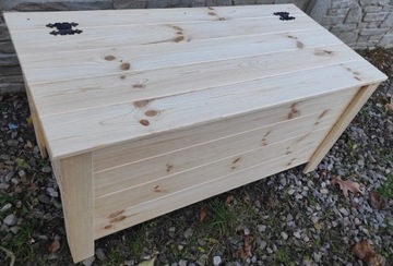 Skrzynia drewniana 80x50x40 NIE MUSISZ SKŁADAĆ