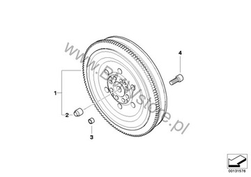 фото thumb №16, Bmw e60 e61 525d 3.0 d 197km зчеплення колесо двомасовий маховики 7533923 kpl