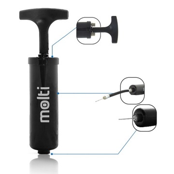 Набор волейбольных мячей, мяч molti pump 2в1