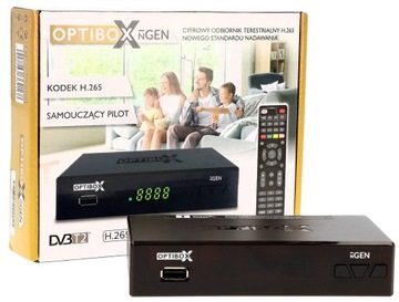 ЦИФРОВОЙ ТЮНЕР HD DVB-T/DVB-T2 OPTIBOX-NGEN H.265/HEVC OPTICUM