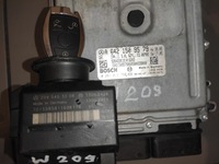 фото thumb №15, Mercedes w209 3.0cdi набор стартовый бортовой компьютер двигателя ecu замок зажигания ключ