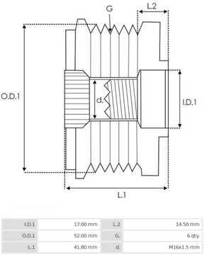 фото thumb №15, Ina 535034310 сцепление генератора