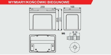 Аккумулятор BPOWER BPL80-12 AGM 12 В, 80 Ач