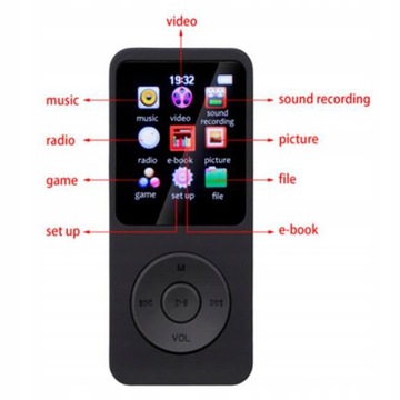 MP4 MP3 РАДИОПЛЕЕР BLUETOOTH 5.0