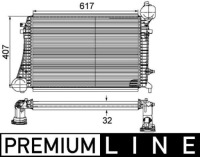 Інтеркулер behr premium line - mahle ci 167 000p Ціна, фото thumb