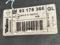 фото thumb №13, Лампа передняя правая opel meriva a 93175365