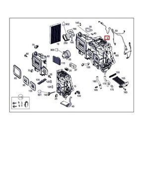 фото thumb №7, Отопитель mercedes vito w447 2.2 cdi a4478300160